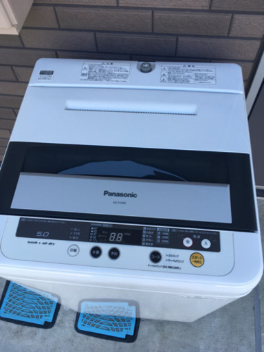 パナソニック5.0㎏　洗濯機　NA-F50B5 2012年製　配送設置無料
