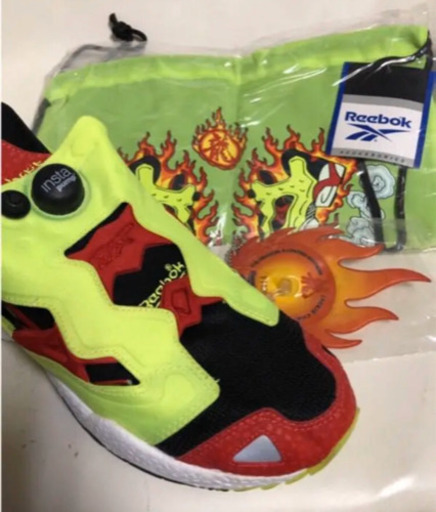 Reebok ショップ INSTAPUMP FURY 27cm ×ジャッキーチェン 