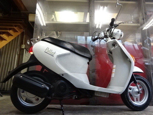 スズキ レッツ4パレットG 純正盗難抑止セキュリティー付き