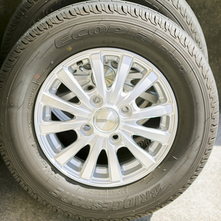 N-VANのタイヤ4本セット(ホイール付き)（美品）
