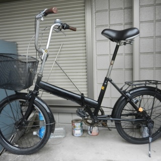 ＳＡＮＹＯ製オートライトＬＥＤ搭載の２０インチ折り畳み自転車