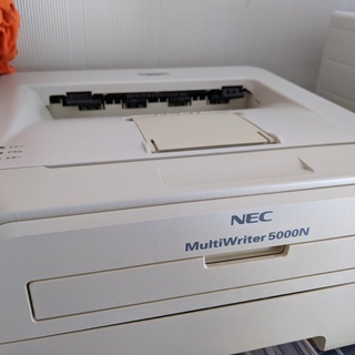 A4モノクロレーザープリンタ「NEC　5000N」