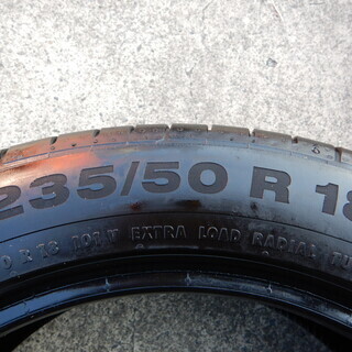 235/50R18 4本組 コンチネンタル アルファード、ヴェルファイア