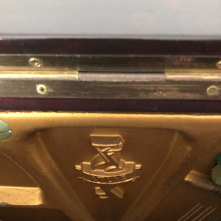 ★美品！日本製アトラス　アップライトピアノ　猫足　ローズレッド