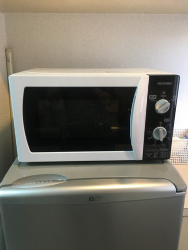 アイリスオーヤマ700w電子レンジ