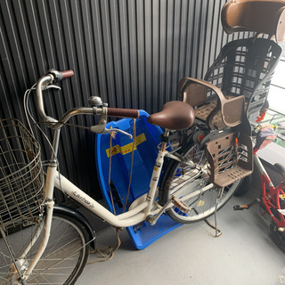 お取引中　チャイルドシート付き自転車