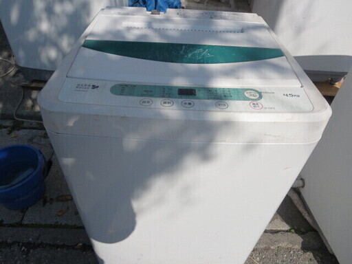 ヤマダ電機洗濯機4.5キロ　2015年製　YWM-T45AI　別館倉庫に置いてます