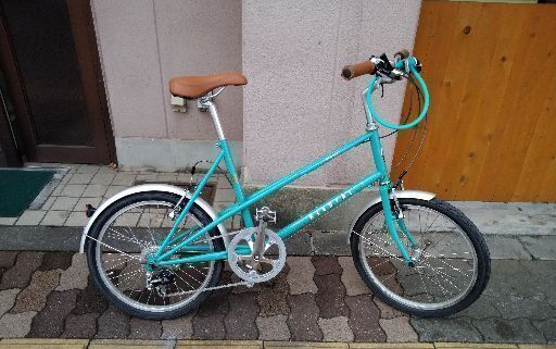 Bianchi Merlo 20吋 ミニベロ 7speed/チェレステ