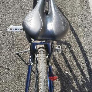 トレック クロスバイクライト付き、サドル新品交換済み