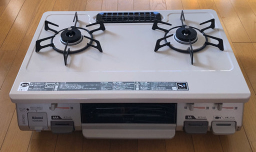 新品未使用　リンナイ　グリル付きガステーブル