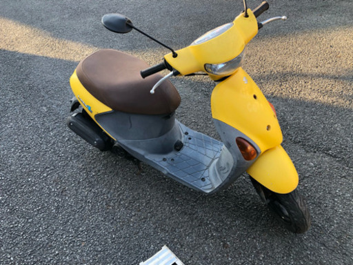 実働★格安原付 レッツ4G 安心始動 防犯アラーム付！ スクーター 50cc