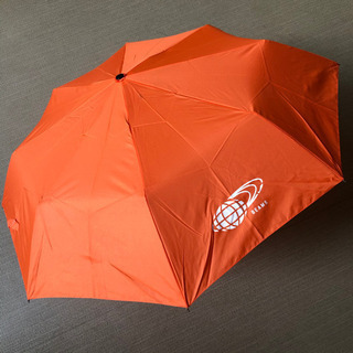 BEAMS折りたたみ傘　折り畳み傘　オレンジ