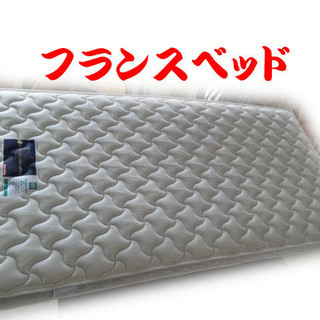 美品】フランスベッド スプリング デュラテクノ採用マットレス DT-030 ...