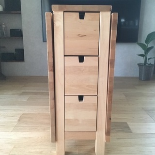 折りたたみダイニングテーブルIKEAノールデンNORDENバーチ