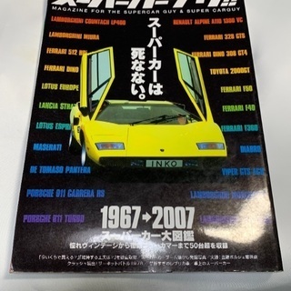スーパーカーナウ‼︎スーパーカー大図鑑 1967-2007