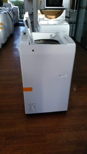 【リサイクルショップどりーむ天保山店】1173 TOSHIBA 東芝 洗濯機 AW-45M5(W) 2018年製 4.5kg【3ヶ月保証付き】