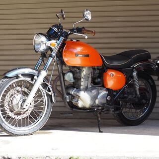 実働車 カワサキ エストレア RS 2000年式 BJ250A 希少 オレンジ キャブ車 ネイキッド KAWASAKI ESTREELLA RS 250 栃木 実働車 カワサキ エストレア RS 2000年式 BJ250A 希少 オレンジ キャブ