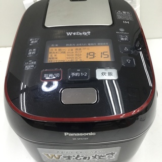 Panasonic 炊飯器 SR-SPA107 中古 2017年製