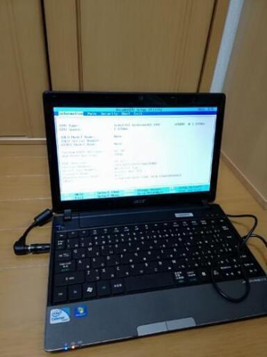 23-2 acer　ノートパソコン　BIOS起動確認済み　現状渡し　中古　Windows　ジャンク　部品取りにいかがでしょうか