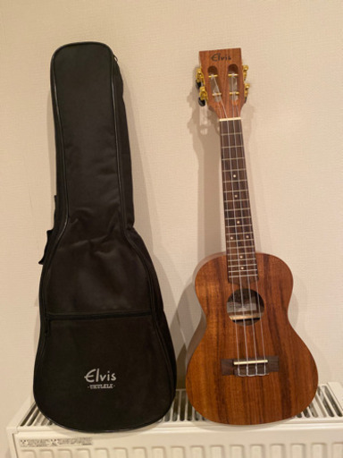 ウクレレ　Elvis koa K100C