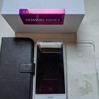 【美品】HUAWEI nova 2 UQモバイル版 SIMフリー...