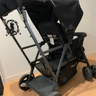joovy ジュービィ　ウルトラライト　2人乗りベビーカー Joovy Caboose Baby Stroller 2人乗りベビーカー - YouTube