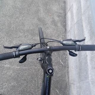 MERIDA CROSSWAY 100 クロスバイク 24段変速 マットブラック 配送無料