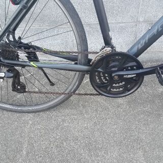 MERIDA CROSSWAY 100 クロスバイク 24段変速 マットブラック 配送無料