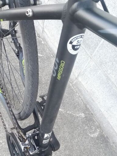 人気 MERIDA CROSSWAY 100 クロスバイク 24段変速 マットブラック 配送無料 