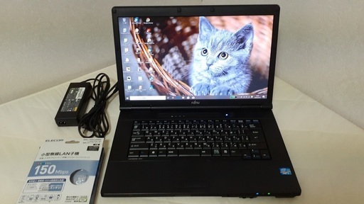 【取引中】　☆Corei5+SSDで快適☆　FUJITSU　LIFEBOOK　15インチ　windows10
