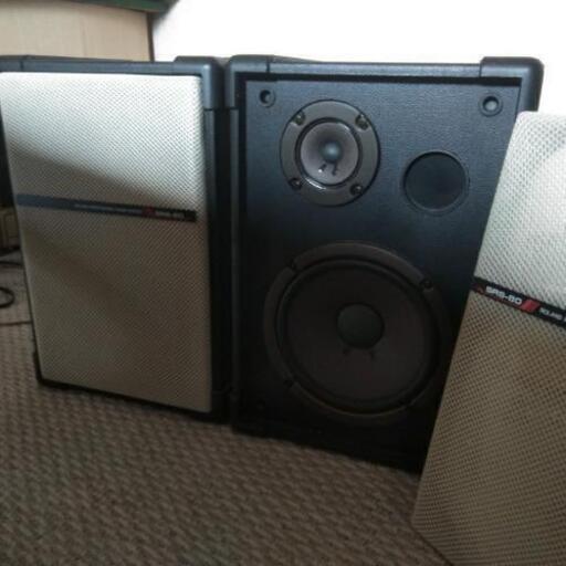 【取引完了】ROCK なBASS!!ローランドスピーカーSRS-80(ｻﾗﾝﾈｯﾄ、枠修理してます)