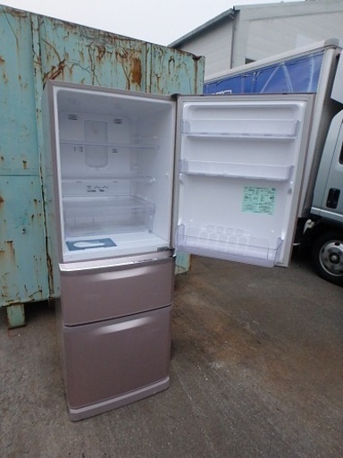 ☆3D簡易清掃済み☆2013年製☆MITSUBISHI 三菱 335L冷蔵庫 MR 