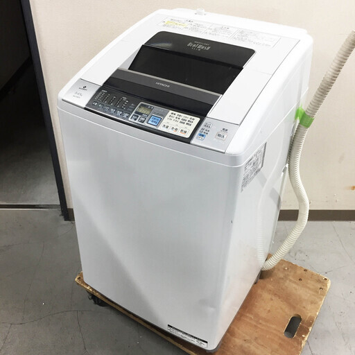 中古☆HITACHI 洗濯機 2013年製 8.0K