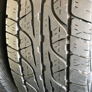 お取引者決定　バリ溝　夏タイヤ、ホイール　4WD