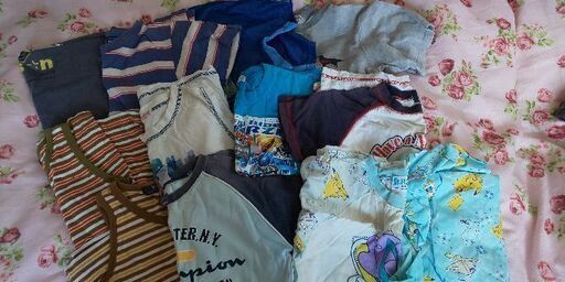 ポケモンやブランド有り 夏服男児洋服セット まとめて福袋 らんまる 売布神社のキッズ用品 子供服 の中古あげます 譲ります ジモティーで不用品の処分