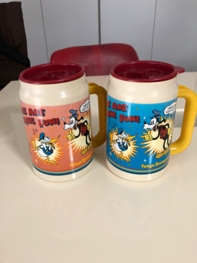 東京ディズニーランドスーベニアタンブラー2本セット Sakumama 名島の食器の中古あげます 譲ります ジモティーで不用品の処分
