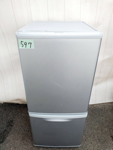 597番 Panasonic✨ ノンフロン冷凍冷蔵庫❄️  NR-B144W-S‼️