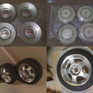 195/50R15アルミホイール マルチ8穴　LZディープⅡ NA6CEロードスター K12マーチ