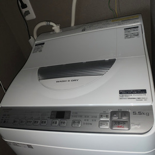 2019年6月購入★乾燥機能付き洗濯機5.5kg【売約あり】