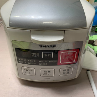 SHARP 炊飯ジャー KS-H59W 2007年製