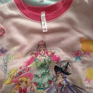100プリキュア光るパジャマ2組セット キキ 新船橋のキッズ用品 その他 の中古あげます 譲ります ジモティーで不用品の処分
