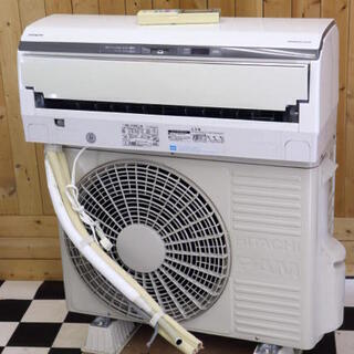 HITACHI 日立 冷房・暖房・除湿 ルームエアコン 白くまくん RAS-JT28CE1 2.8kw ～12畳 ステンレスクリーン