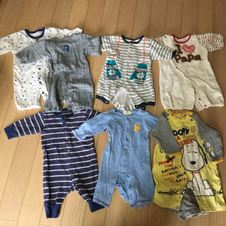 男の子　ロンパース  まとめ売り