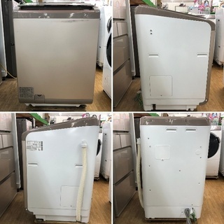 生活家電 美品【 HITACHI 】日立 洗濯10.0kg/乾燥6.0kg 洗濯乾燥機 ビート