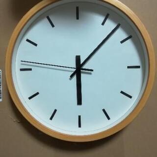 予約済み　無印良品　中古　シンプルな壁掛け時計