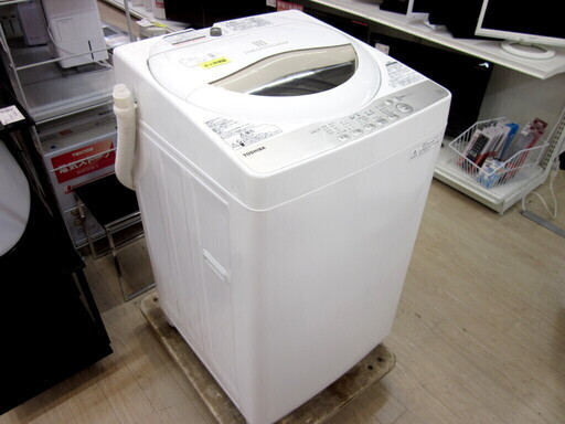 安心の6ヶ月保証付！2015年製 5.0kg TOSHIBA(東芝)「AW-5G3」全自動洗濯機です！
