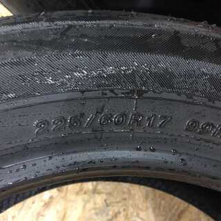 YOKOHAMA BluEarth E51 225/60R17 17インチ 夏タイヤ 4本 2018年製 バリ溝
