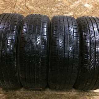 Linglong GreenMax 4X4 HP 225/65R17 17インチ 夏タイヤ 4本 2014年製 ハリアー エクストレイル等 (TE199) クレジットカード QR決済可能