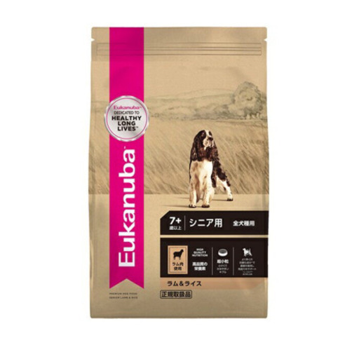 ユーカヌバ シニア ラム&ライス 高齢犬用 全犬種 7歳以上 7.5kg www