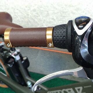 ブリヂストン電動自転車 ステップクルーズe マットカーキ　ST6B41 カスタムバージョン！